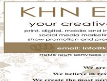 Tablet Screenshot of khnenterprises.com